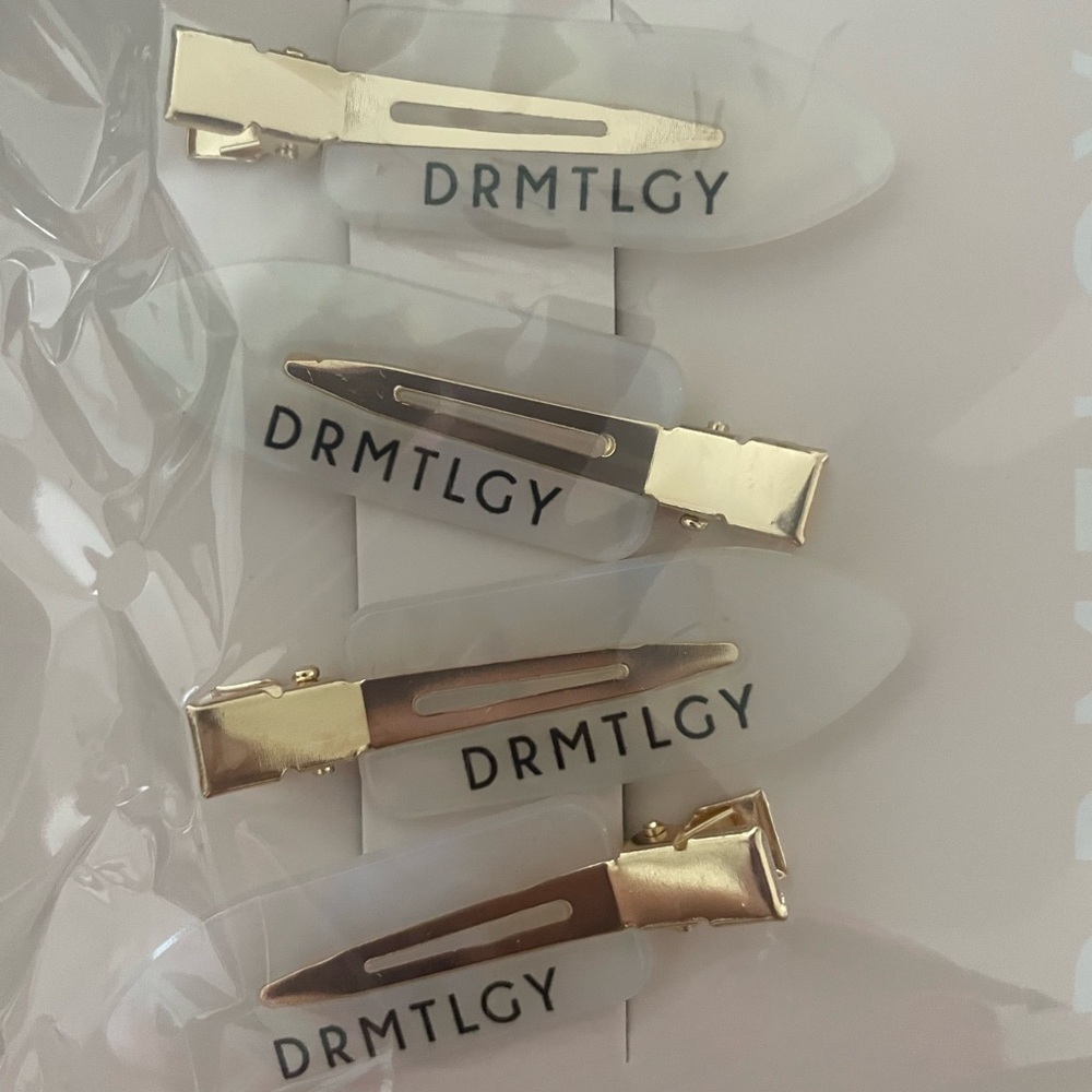 Branded Hair Clips (4)